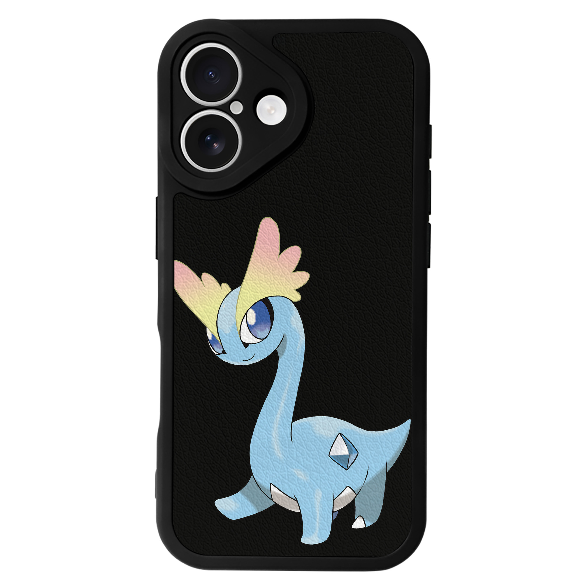 （画像用） ポケットモンスター Pokémon 【iPhone 16シリーズ対応】シリコンスマホケース（レザー調） 材質：シリコン